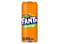 Een Frisdrank Fanta orange blik 330ml koop je bij VHK Kantoorartikelen