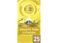 Een Thee Lipton Exclusive citroen 25x2gr koop je bij VHK Kantoorartikelen