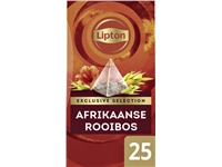 Een Thee Lipton Exclusive Afrikaanse rooibos 25x2gr koop je bij VHK Kantoorartikelen