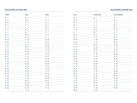 Een Agenda 2025 Ryam Weekplan Plus Mundior 7dagen/2pagina's zwart koop je bij Hoekmankantoorartikelen.nl