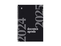 Een Schoolagenda 2024-2025 Ryam docenten 7dagen/2pagina's spiraal zwart koop je bij VHK Kantoorartikelen