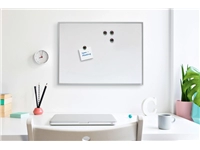 Een Whiteboard Nobo 58.5x43cm aluminium magnetisch koop je bij Hoekmankantoorartikelen.nl