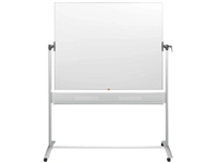 Een Whiteboard Nobo Kantelbord 150x120cm magnetisch emaille koop je bij VHK Kantoorartikelen