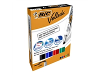 Een Viltstift Bic Velleda 1781 whiteboard schuin large assorti set à 4 stuks koop je bij VHK Kantoorartikelen