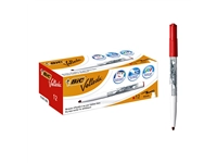 Een Viltstift Bic Velleda 1741 whiteboard rond medium rood koop je bij VHK Kantoorartikelen