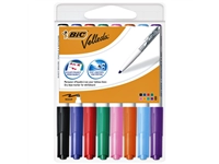 Een Viltstift Bic Velleda 1748 whiteboard rond medium assorti blister à 8 stuks koop je bij VHK Kantoorartikelen