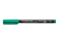 Een Viltstift Staedtler Lumocolor 317 permanent M groen koop je bij VHK Kantoorartikelen