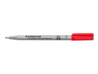 Een Viltstift Staedtler Lumocolor 316 non permanent F rood koop je bij VHK Kantoorartikelen