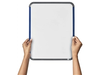 Een Whiteboard Nobo Slim Line 28x36cm wit koop je bij VHK Kantoorartikelen