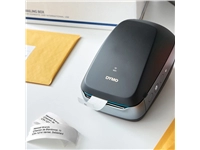 Een Labelprinter Dymo LabelWriter Wireless desktop zwart koop je bij VHK Kantoorartikelen