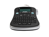 Een Labelprinter Dymo LabelManager 210D+ draagbaar qwerty 12mm zwart koop je bij VHK Kantoorartikelen