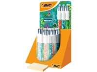 Een Balpen Bic 4kleuren velours medium assorti koop je bij Hoekmankantoorartikelen.nl