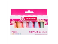 Een Acrylverf Talens Art Creation Pastel 12ml set à 6 kleuren koop je bij Company Supplies