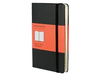 Een Adresboek Moleskine pocket 90x140mm hard cover zwart koop je bij Sysdicom BV