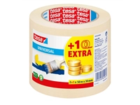 Een Afplaktape tesa® Economy 50mx30mm geel 2+1 koop je bij Sysdicom BV