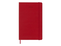 Een Agenda 2025 Moleskine 12M Planner Weekly 7dagen/1pagina large hc scarlet red koop je bij Sysdicom BV