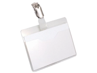 Een Badge Durable 8106 met clip liggend open 60x90mm koop je bij Sysdicom BV