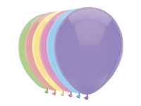 Een Ballon Haza uni 30cm 100 stuks pastel assorti koop je bij Sysdicom BV