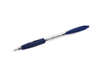 Een Balpen Bic Atlantis classic grip clic medium blauw koop je bij Sysdicom BV