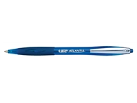 Een Balpen Bic Atlantis soft metalen clip clic medium blauw koop je bij Sysdicom BV