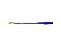 Een Balpen Bic Cristal medium blauw in tubo verpakking koop je bij Company Supplies