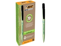 Een Balpen Bic Ecolutions media clic bio-based medium zwart koop je bij Company Supplies