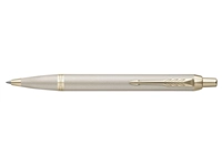 Een Balpen Parker IM Monochrome champagne medium koop je bij Company Supplies