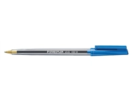 Een Balpen Staedtler Stick 430 blauw medium koop je bij Sysdicom BV