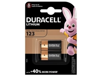 Een Batterij Duracell 2xCR123 high power lithium koop je bij Sysdicom BV