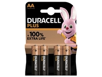 Een Batterij Duracell Plus 4xAA koop je bij Sysdicom BV