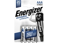 Een Batterij Energizer Ultimate Lithium 4xAAA koop je bij Sysdicom BV