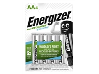 Een Batterij oplaadbaar Energizer 4xAA 2300mAh koop je bij Sysdicom BV