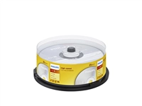 Een CD-R Philips 80Min 700MB 52x SP 25 stuks koop je bij Company Supplies