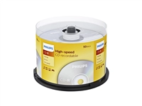 Een CD-R Philips 80Min 700MB 52x SP 50 stuks koop je bij Company Supplies