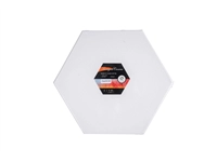 Een Canvas Conda Hexagon 30 cm gebleekt katoen koop je bij Sysdicom BV