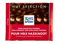 Een Chocolade Ritter Sport puur-hele hazelnoot 100gr koop je bij Company Supplies