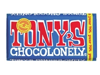 Een Chocolade Tony&#39;s Chocolonely puur reep 180gr koop je bij Company Supplies