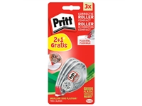 Een Correctieroller Pritt compact flex 4.2mm x 10m blister 2+1 gratis koop je bij Sysdicom BV