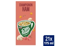 Een Cup-a-Soup Unox champignon ham 21x175ml koop je bij Company Supplies