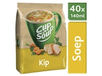 Een Cup-a-Soup Unox machinezak kip 140ml koop je bij Sysdicom BV