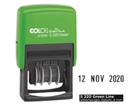 Een Datumstempel Colop S220 green line 4mm koop je bij Sysdicom BV