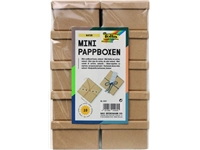 Een Doos karton Folia mini 7,5x7,5x4,5cm 10 stuks kraft koop je bij Company Supplies