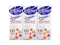 Een Drinkyoghurt Optimel Langlekker aardbei framboos 20cl koop je bij Sysdicom BV