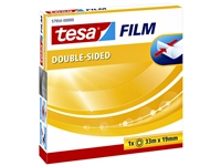 Een Dubbelzijdig plakband tesafilm® 33mx19mm transparant koop je bij Sysdicom BV