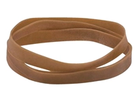 Een Elastiek Standard Rubber Bands 107 180x16mm 500gr 70 stuks bruin koop je bij economaat.be