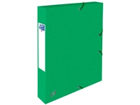 Een Elastobox Oxford Top File+ A4 40mm groen koop je bij Sysdicom BV