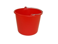 Een Emmer Cleaninq 12 liter rood koop je bij Company Supplies