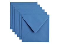 Een Envelop Papicolor 140x140mm donkerblauw pak à 6 stuks koop je bij Company Supplies