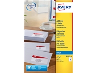 Een Etiket Avery J8163-10 99.1x38.1mm wit 140stuks koop je bij Sysdicom BV