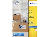 Een Etiket Avery J8165-10 99.1x67.7mm wit 80stuks koop je bij Sysdicom BV